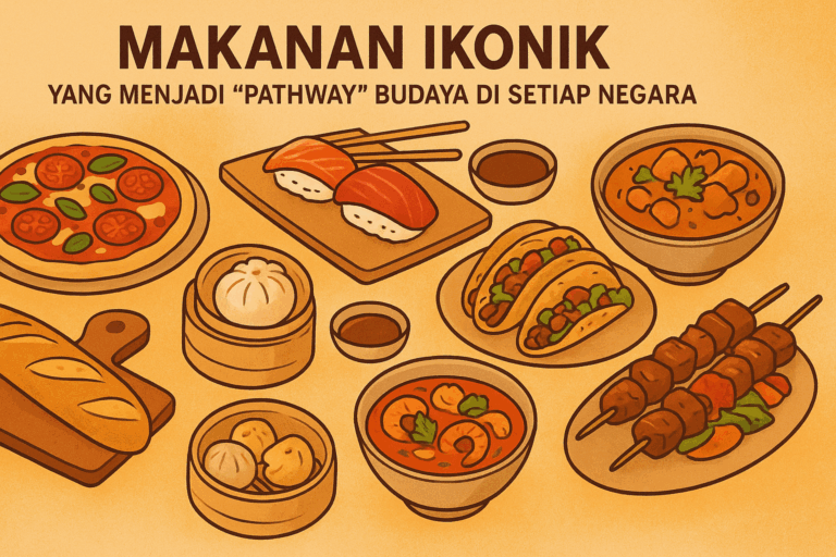 Makanan Ikonik yang Menjadi “Pathway” Budaya di Setiap Negara
