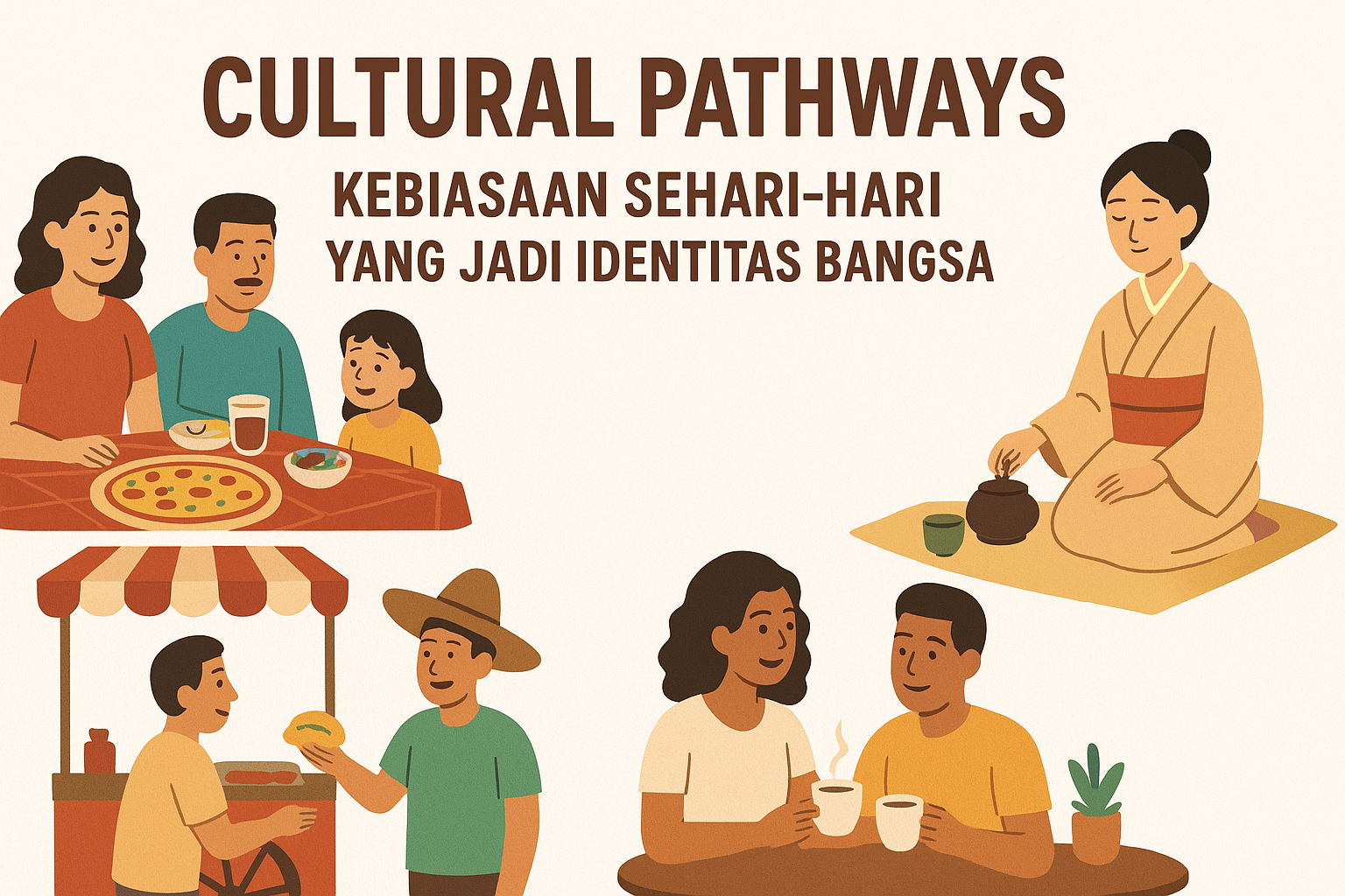 Cultural Pathways: Kebiasaan Sehari-Hari yang Jadi Identitas Bangsa